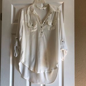 White Sheer Blouse